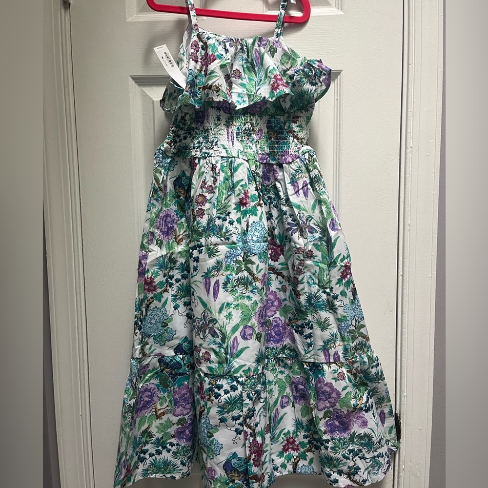 Janie and Jack Multi Color Floral Sun Dress
